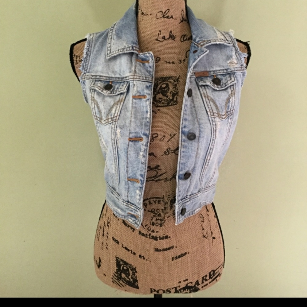 Hollister Jean Vest